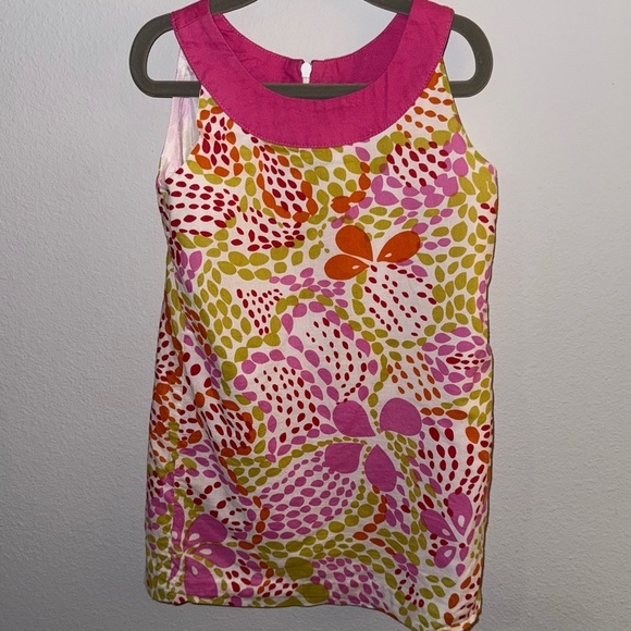 Maggie Breen Too Other - Vibrant Pink and Orange Kids Casual Dress